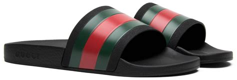 old and new gucci slide side by side|goat Gucci slide shoes.